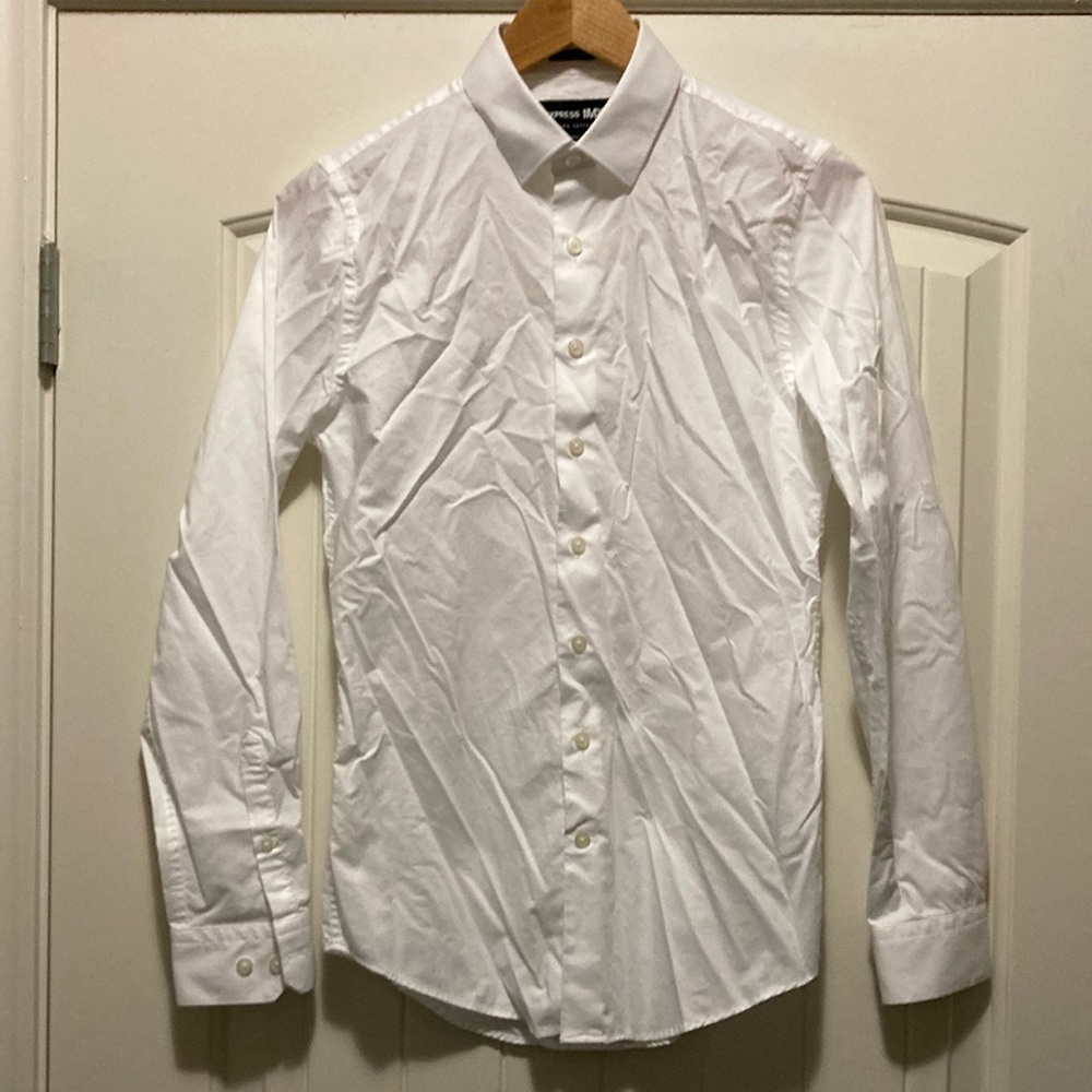 White Express 1MX Extra Slim dress shirt